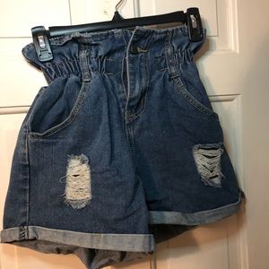 Blue Jean Shorts